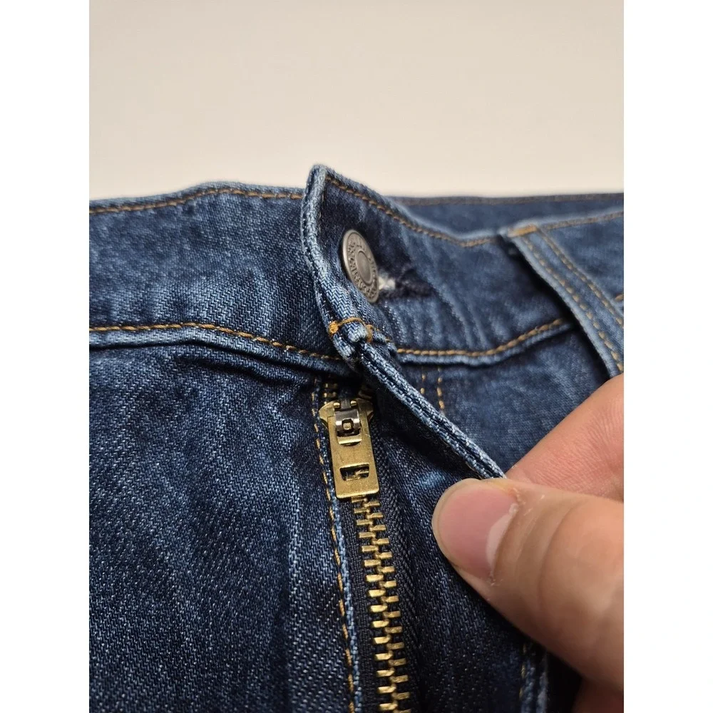 Levis Premium 511 Jeans Mens 36x30 Blue Stretch Denim Medium Wash